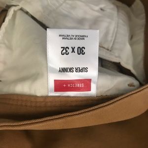 Men’s Express khaki jeans